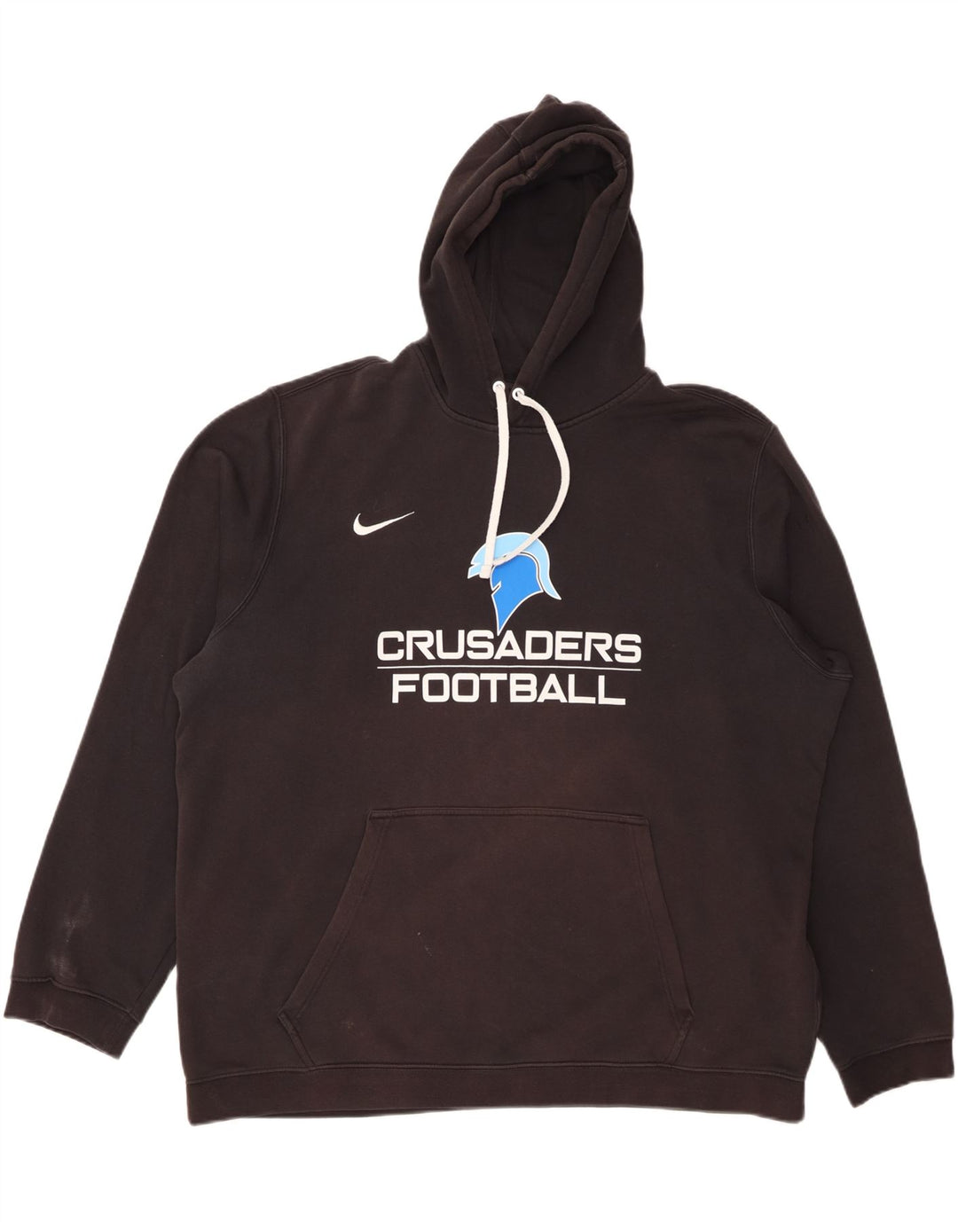 NIKE Pull à capuche graphique Crusaders pour homme 3XL en coton noir