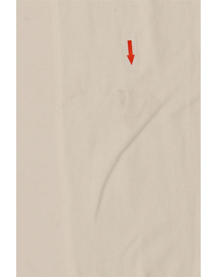Zara Pull col roulé pour femme UK 16 Large Viscose Blanc