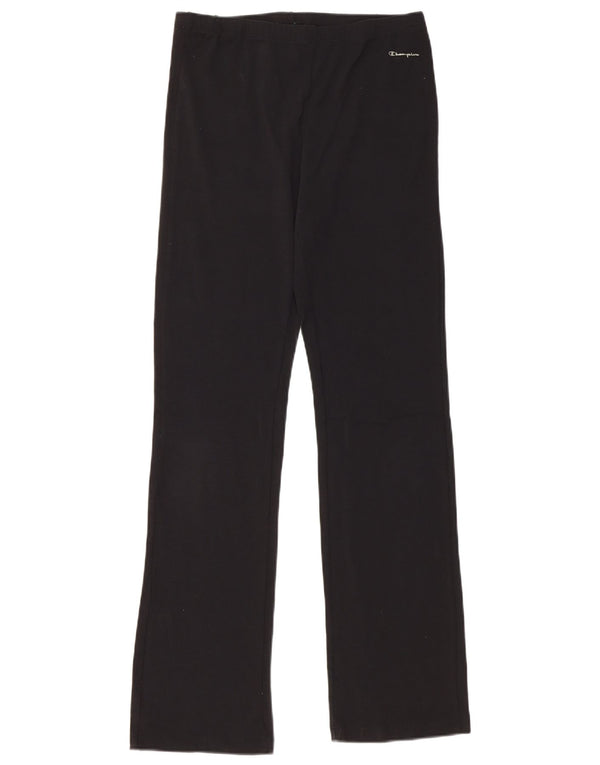 Champion Pantalon de survêtement pour femme UK 10 Small Noir Coton