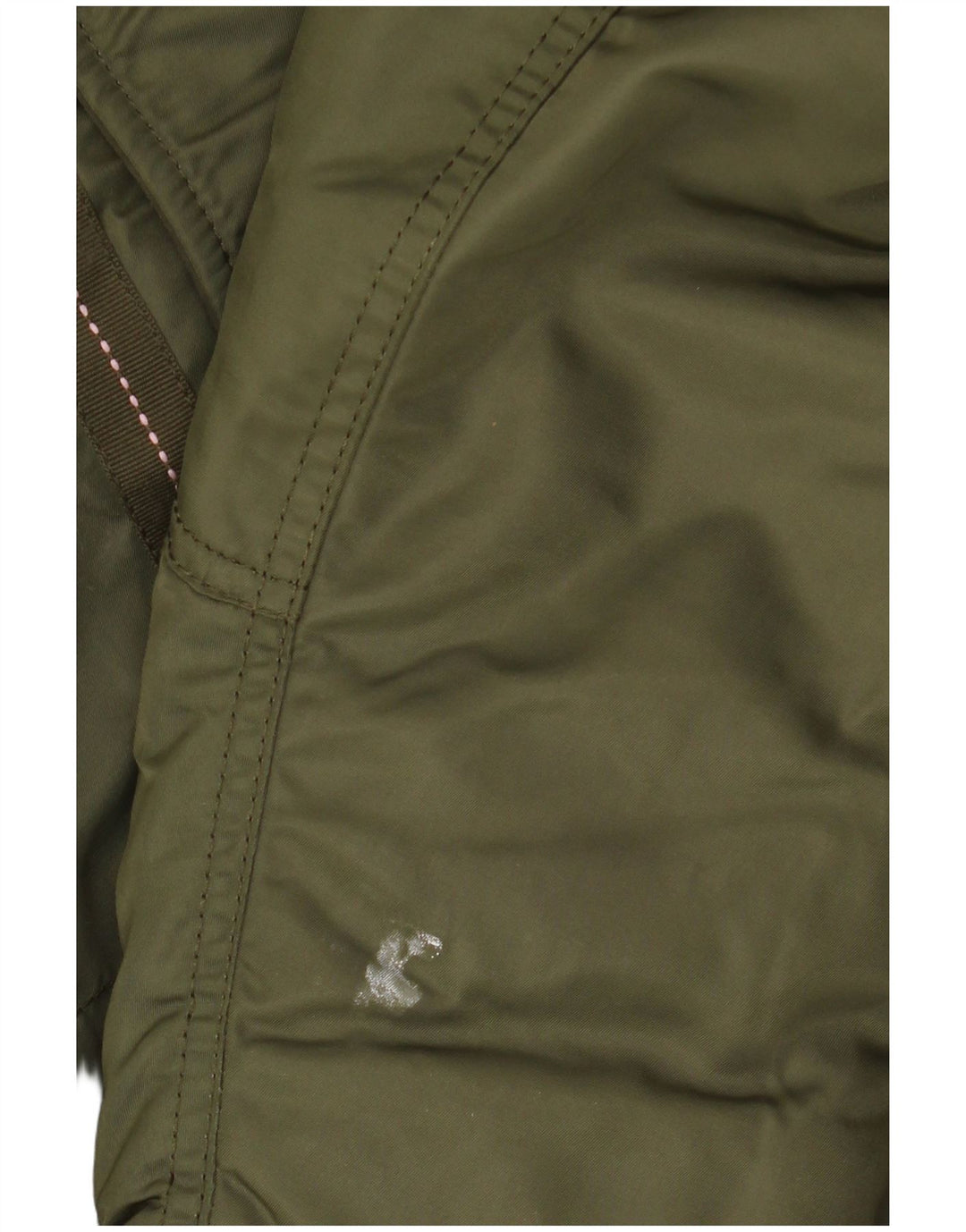 SUPERDRY Parka à capuche pour femme UK 14 Medium Khaki Nylon