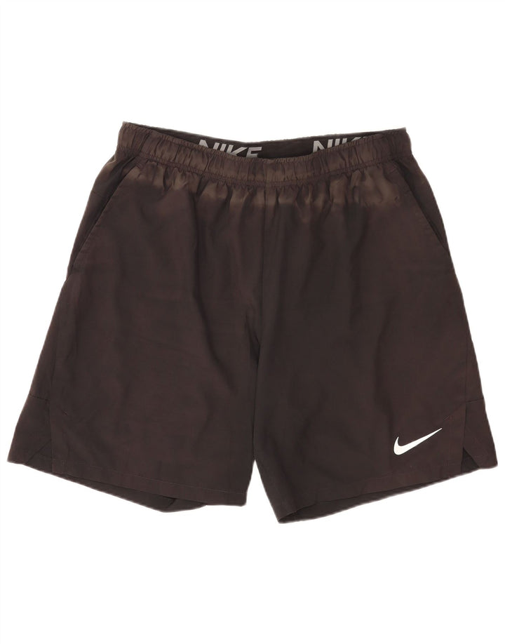 Nike Short de sport Dri Fit Standard pour homme XL Noir Polyester