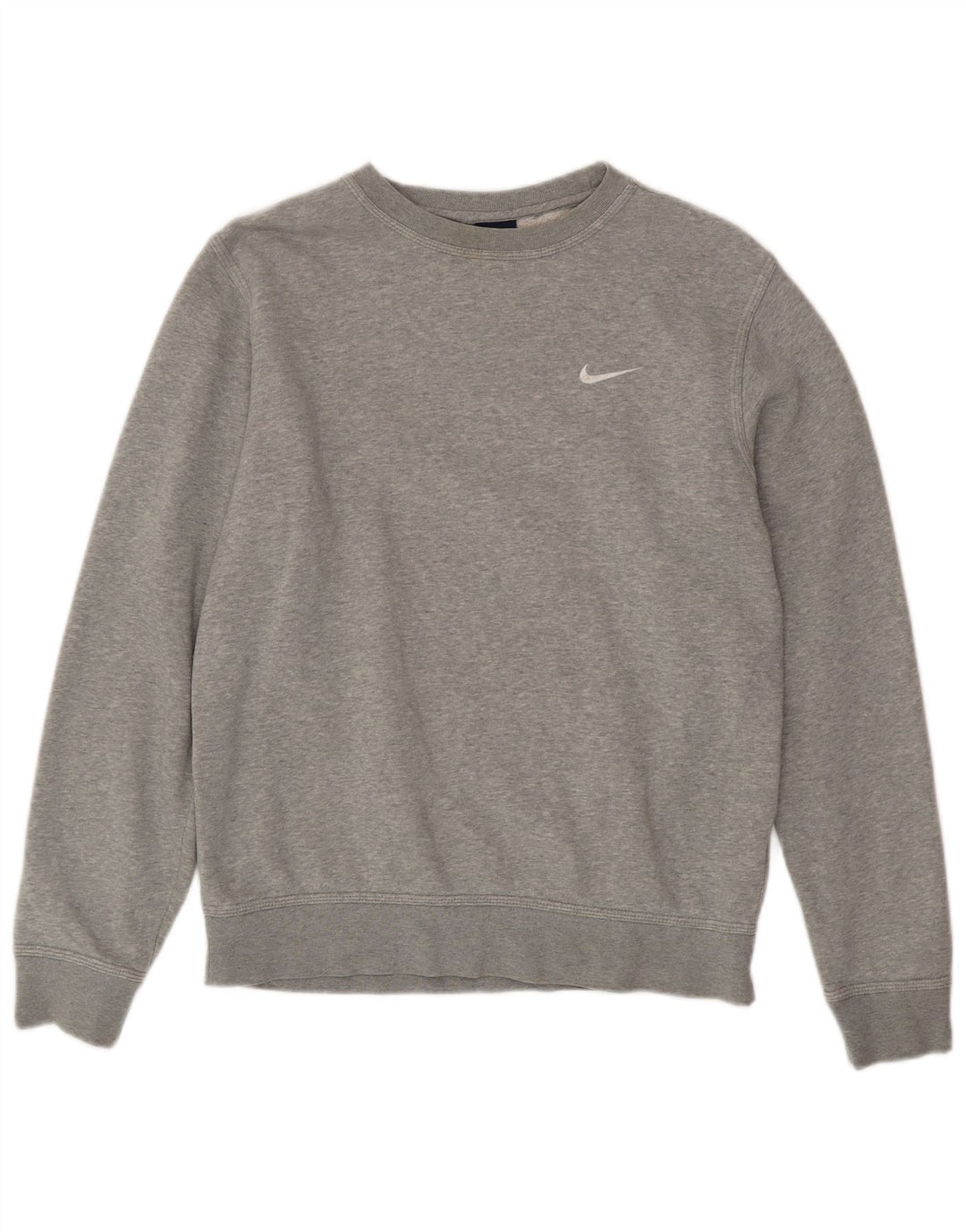 NIKE Sweat-Shirt Homme Gris Moyen Coton