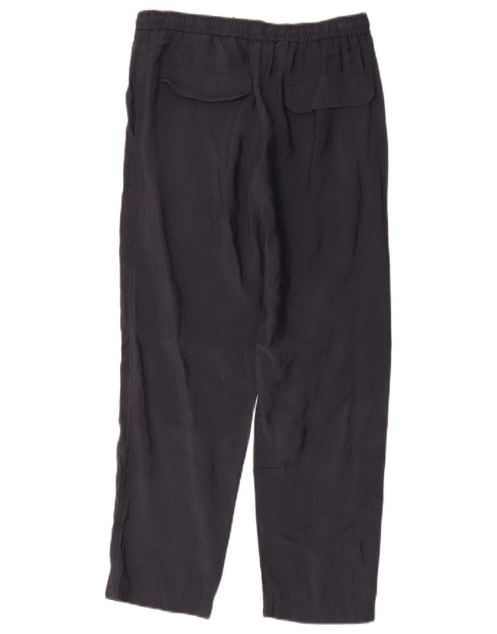 Zara Femme Pantalon Court Droit Small W28 L25 Gris