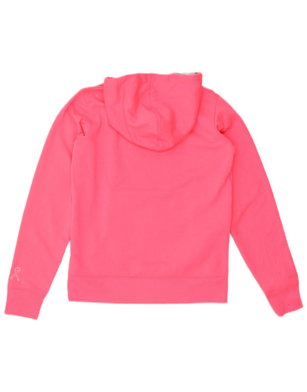 Under Armour Cold Gear Graphic Sweat à capuche pour femme UK 10 Petit Rose