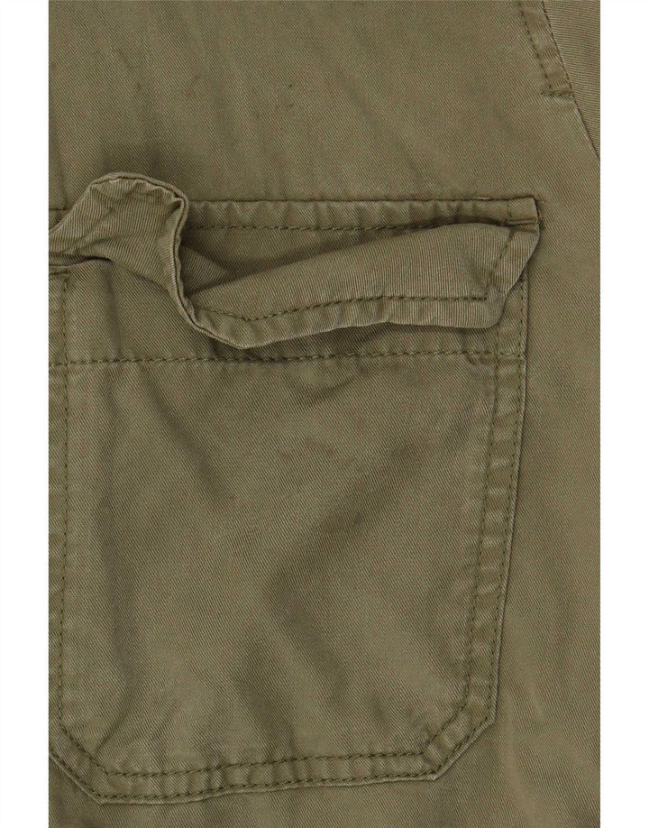 Gap Chemise utilitaire pour femme UK 14 Medium Khaki Tencel