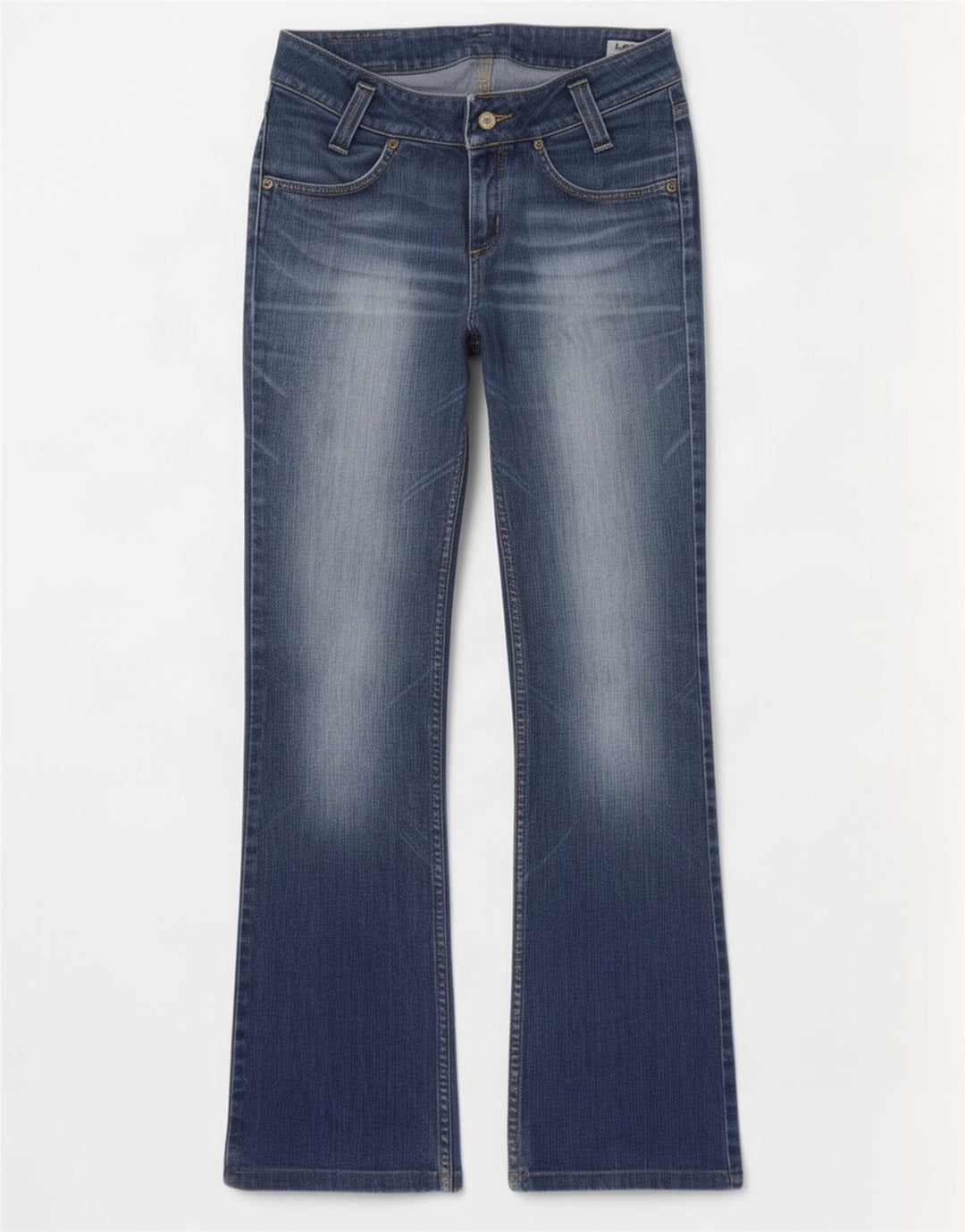 Lee Jean Leola Bootcut Femme W30 L35 Bleu Coton