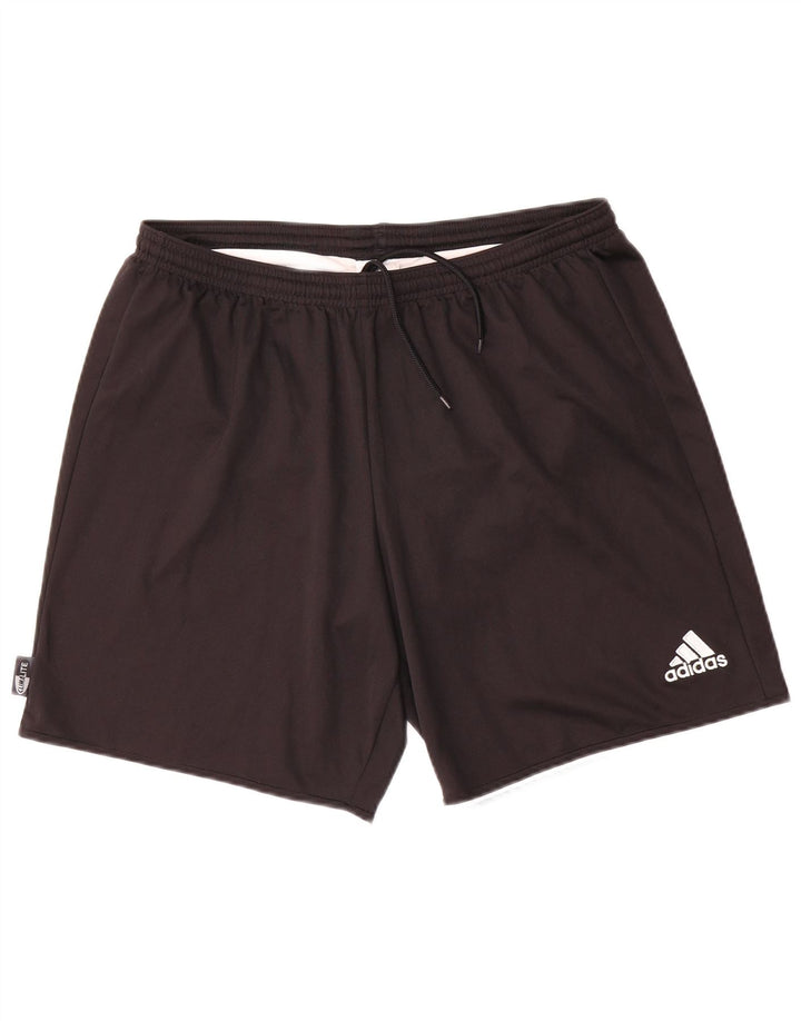 Adidas Short de sport Climalite Homme Noir Moyen Polyester