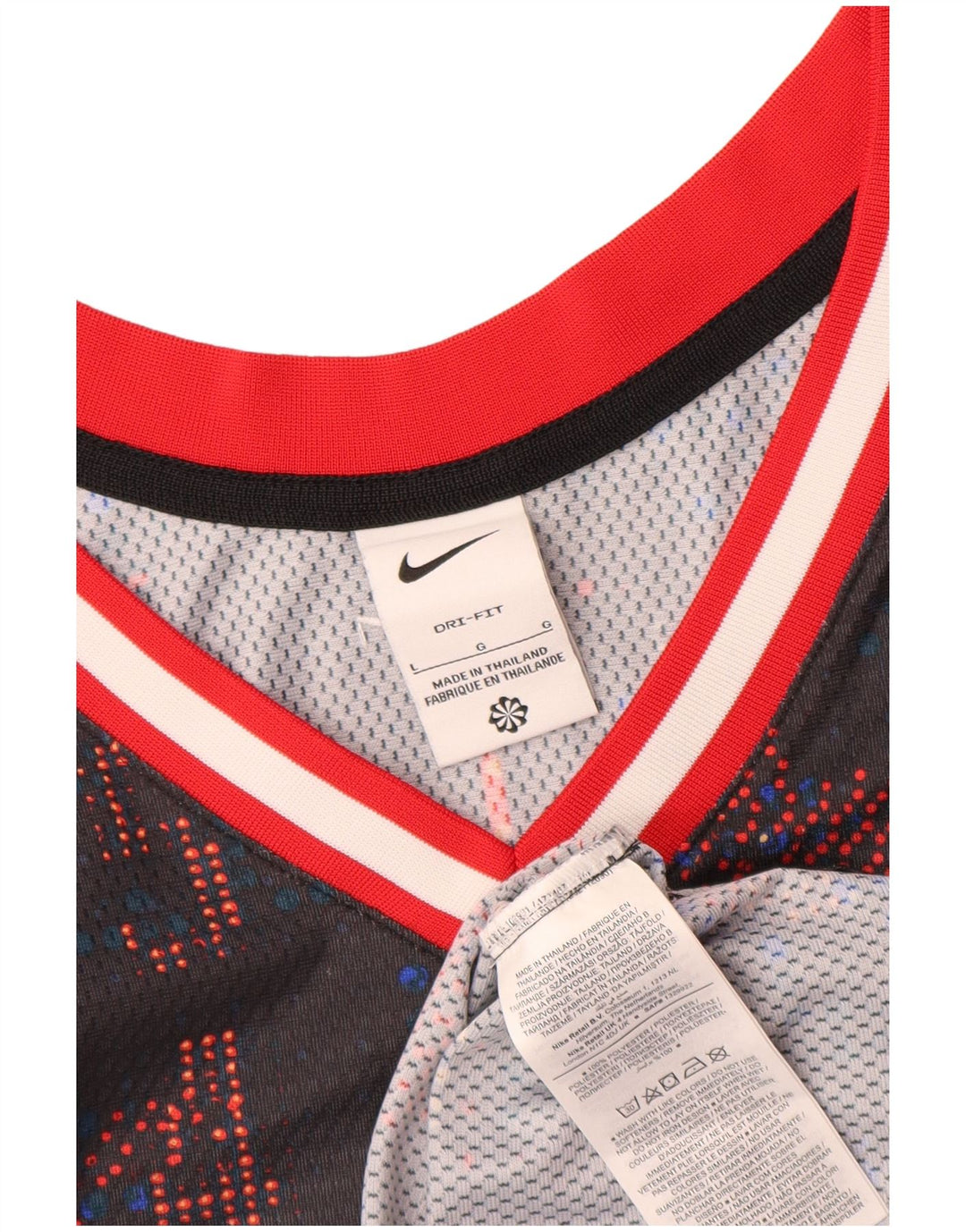 Nike Mens Graphic Débardeur Large Multicolore Polyester