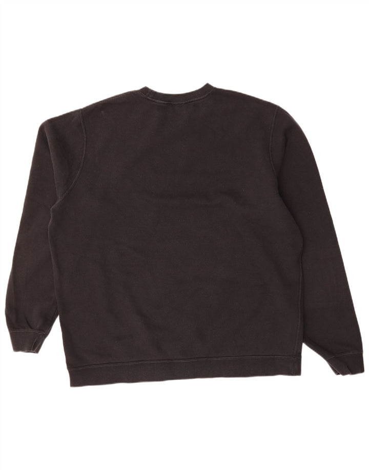 NIKE Mens Sweatshirt Jumper XL Black Cotton
