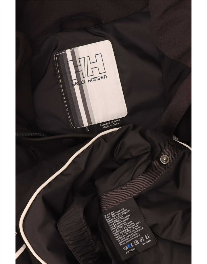 Helly Hansen Veste de pluie graphique pour femme UK 10 Small Black Colourblock