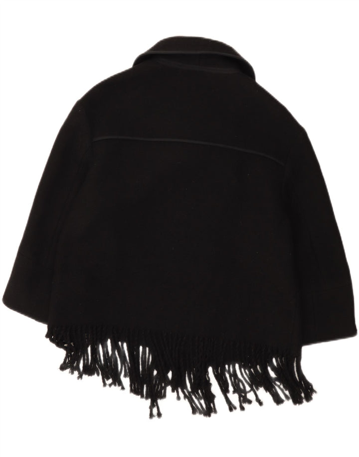 Karen Millen Manteau pour femme UK 10 Petite laine noire