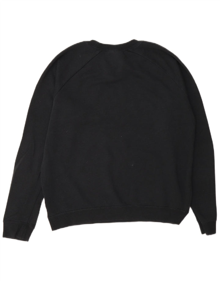 Nike Sweat-shirt surdimensionné graphique pour femme UK 10 Petit coton gris