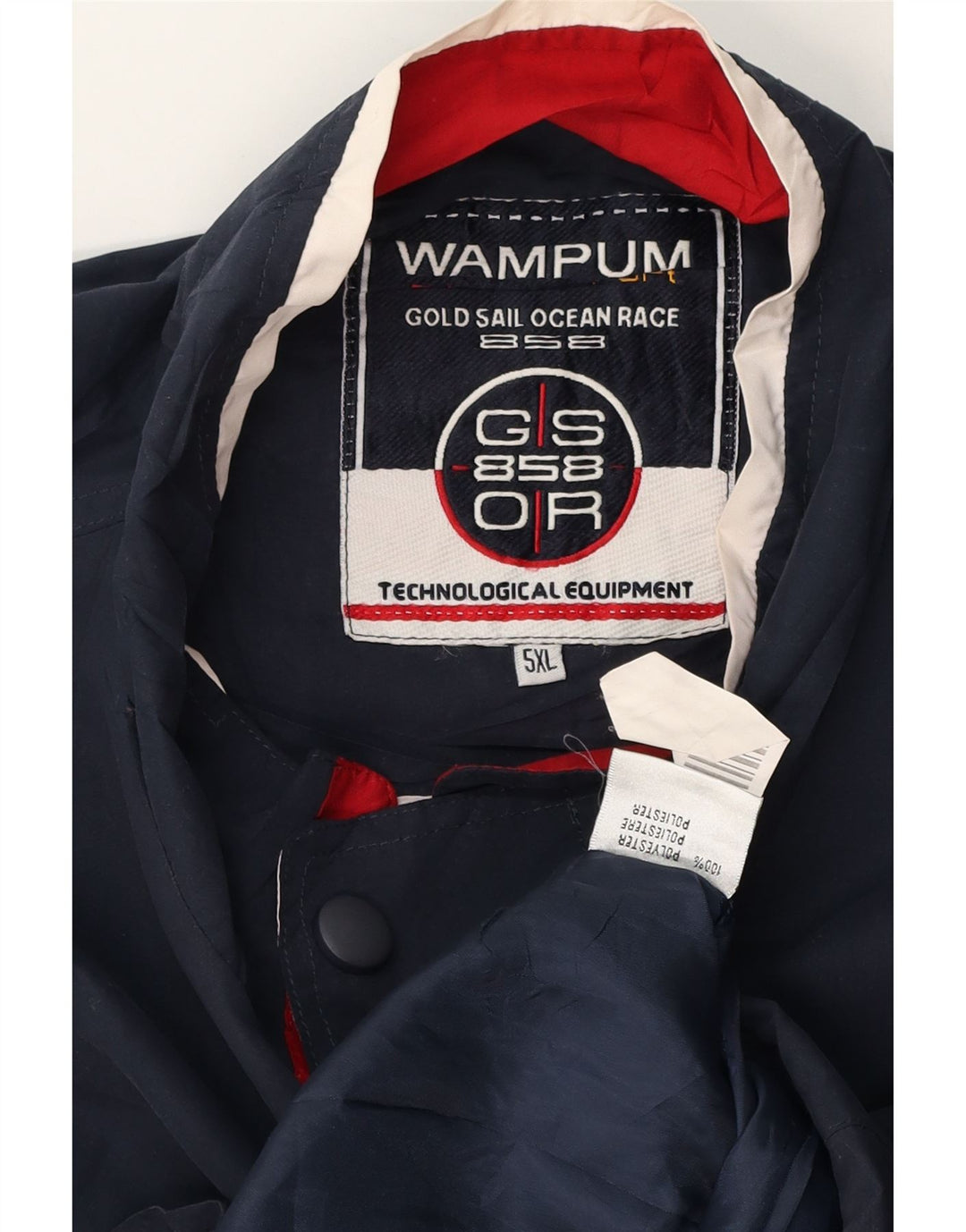 Wampum Gilet Homme UK 48 5XL Bleu Marine Polyester