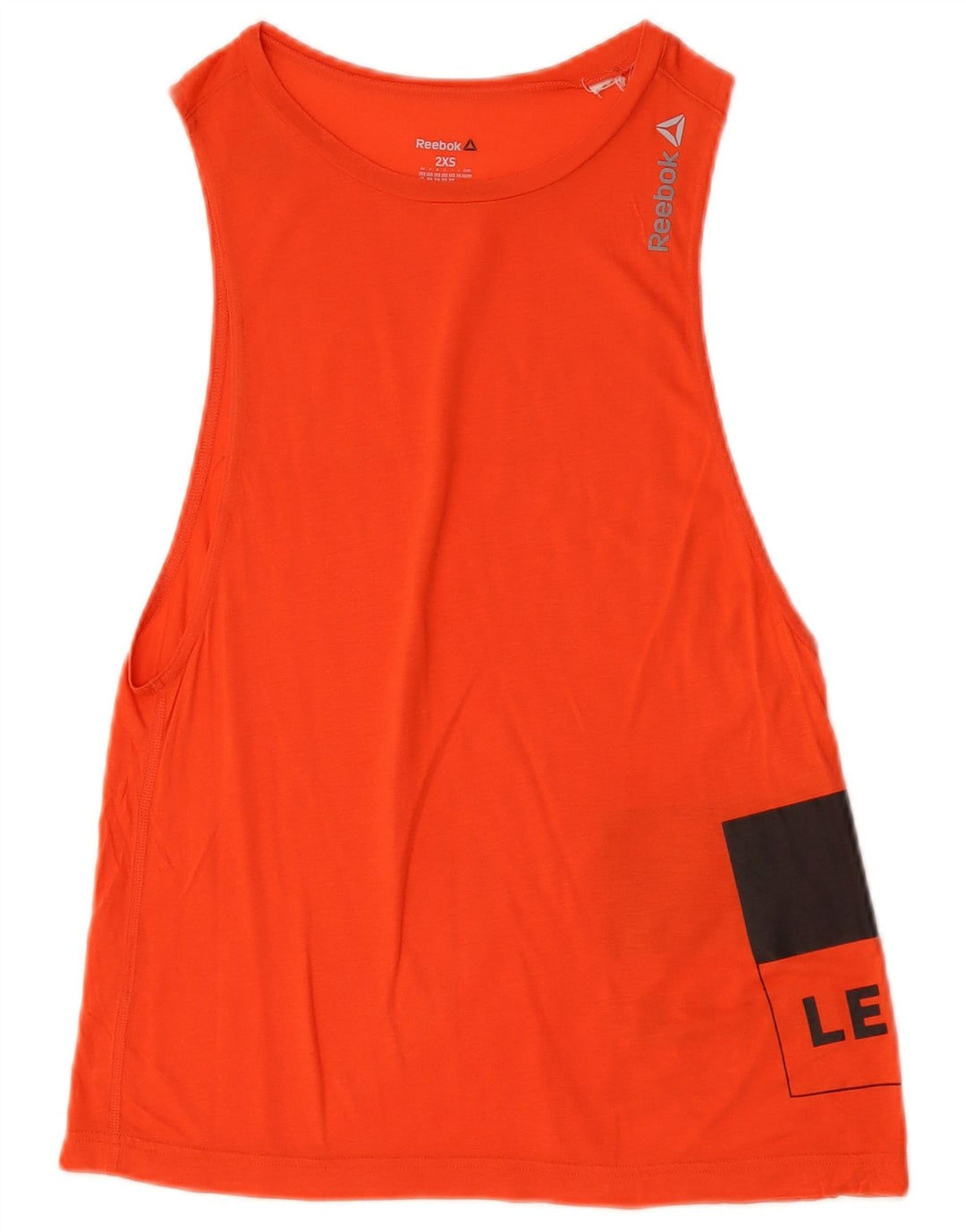 REEBOK Débardeur graphique pour femme UK 0/2 2XS Orange