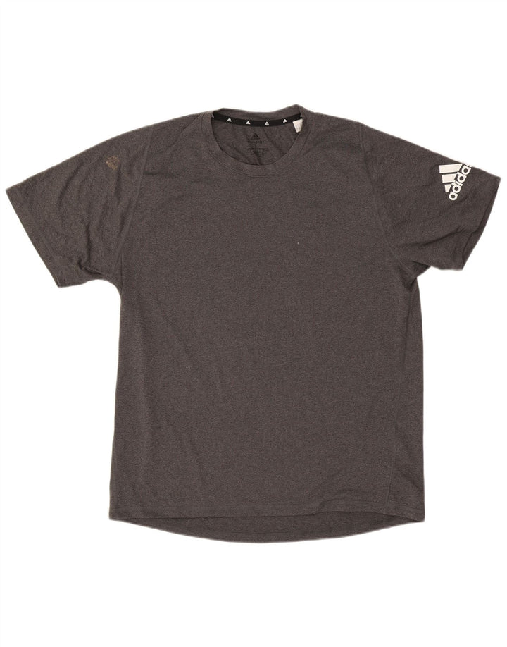 Adidas Hommes Aeroready T-Shirt Haut Grand Gris Polyester