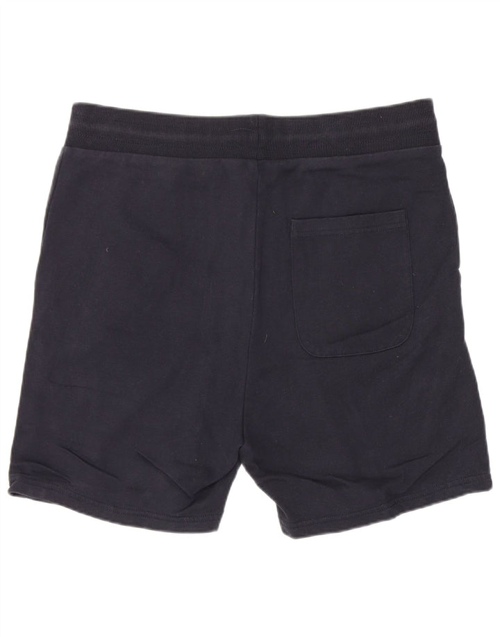 Jack & Jones Short de Sport Homme Bleu Marine Moyen Coton