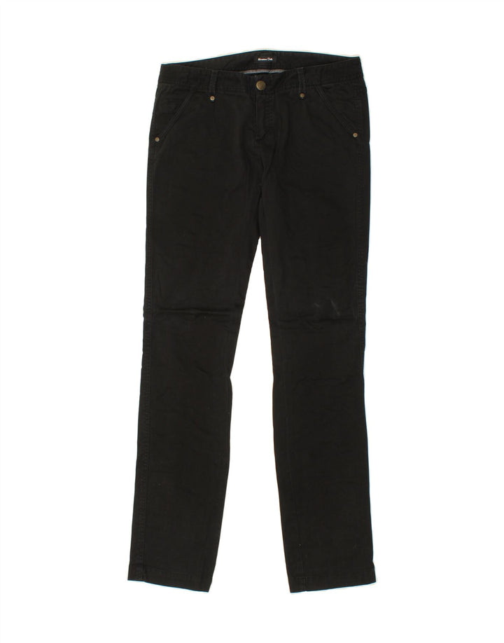 MASSIMO DUTTI Womens Slim Jeans EU 40 Medium W30 L34 Black Cotton Vintage Massimo Dutti and Second-Hand Massimo Dutti from Messina Hembry 