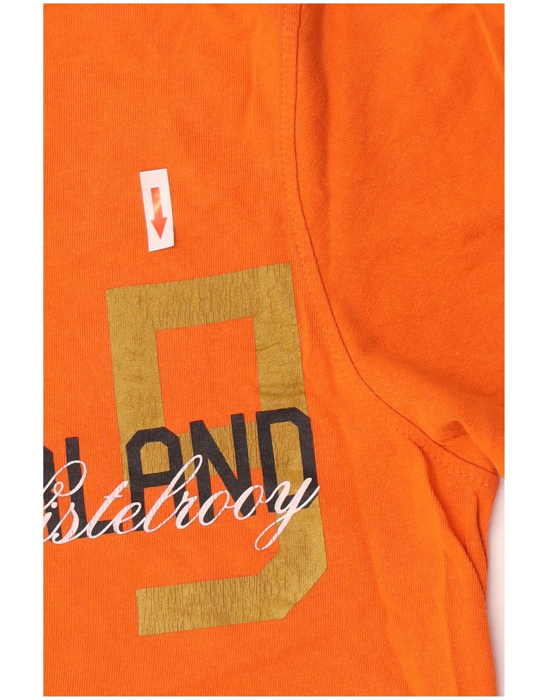 Nike T-shirt graphique pour homme UK 39/41 Orange moyen