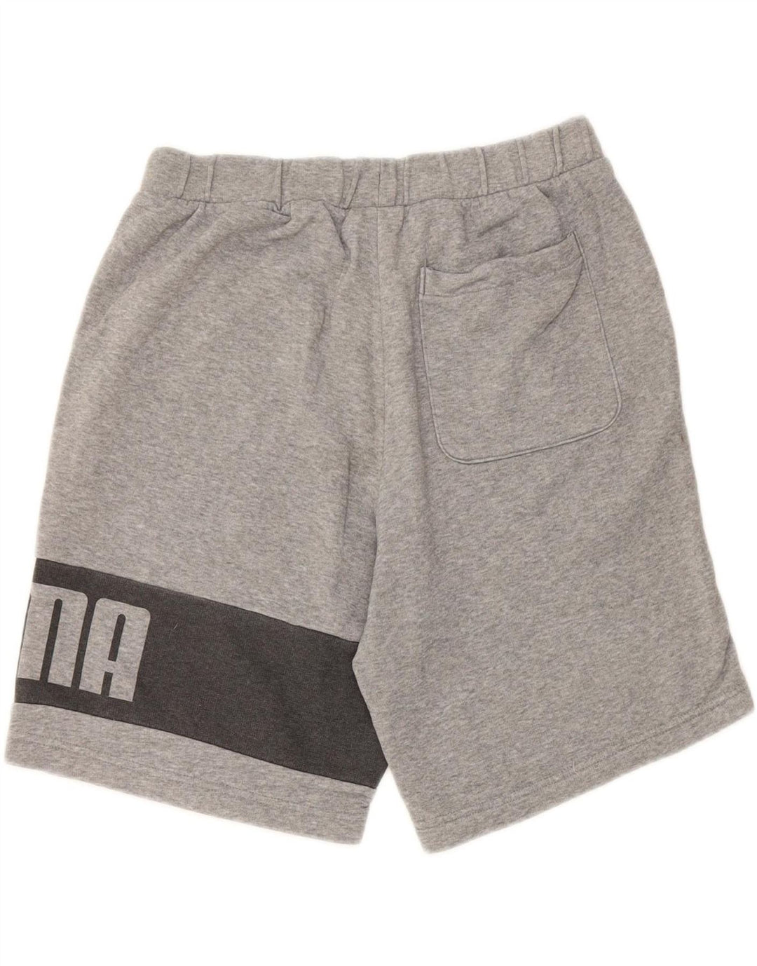PUMA Mens Graphic Sport Shorts Medium  Grey Colourblock Vintage Puma and Second-Hand Puma from Messina Hembry 
