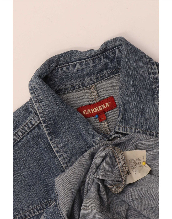 Carrera Chemise en jean pour femme UK 12 Bleu moyen Coton