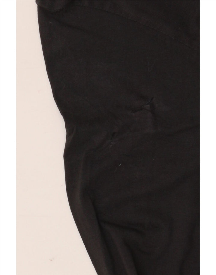 Kappa Haut Graphique Homme Manches Longues XL Noir Coton