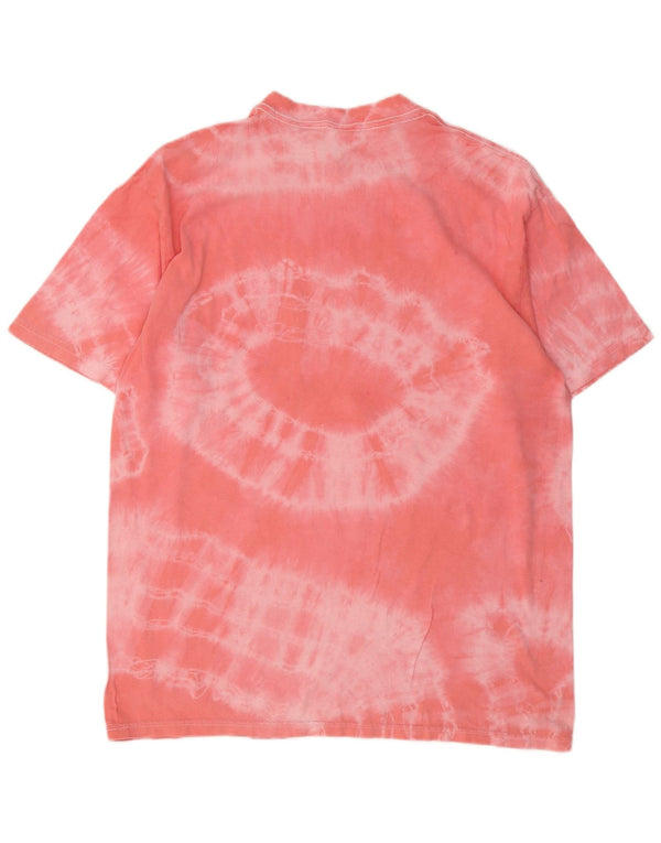Dickies T-Shirt Homme Haut Large Rose Tie Dye Coton