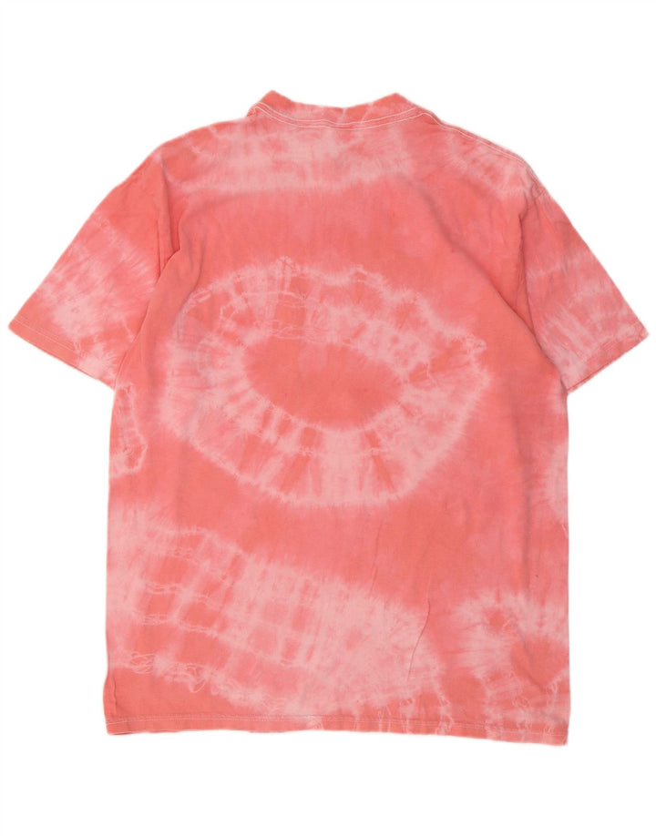 Dickies T-Shirt Homme Haut Large Rose Tie Dye Coton