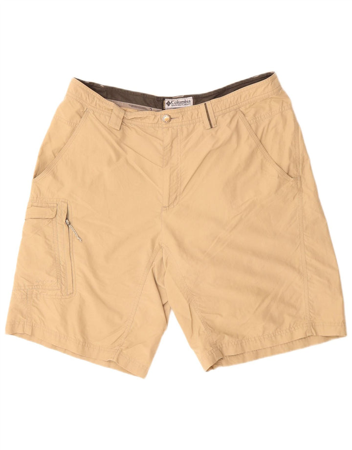 COLUMBIA Short Cargo Homme W36 Grand Nylon Beige