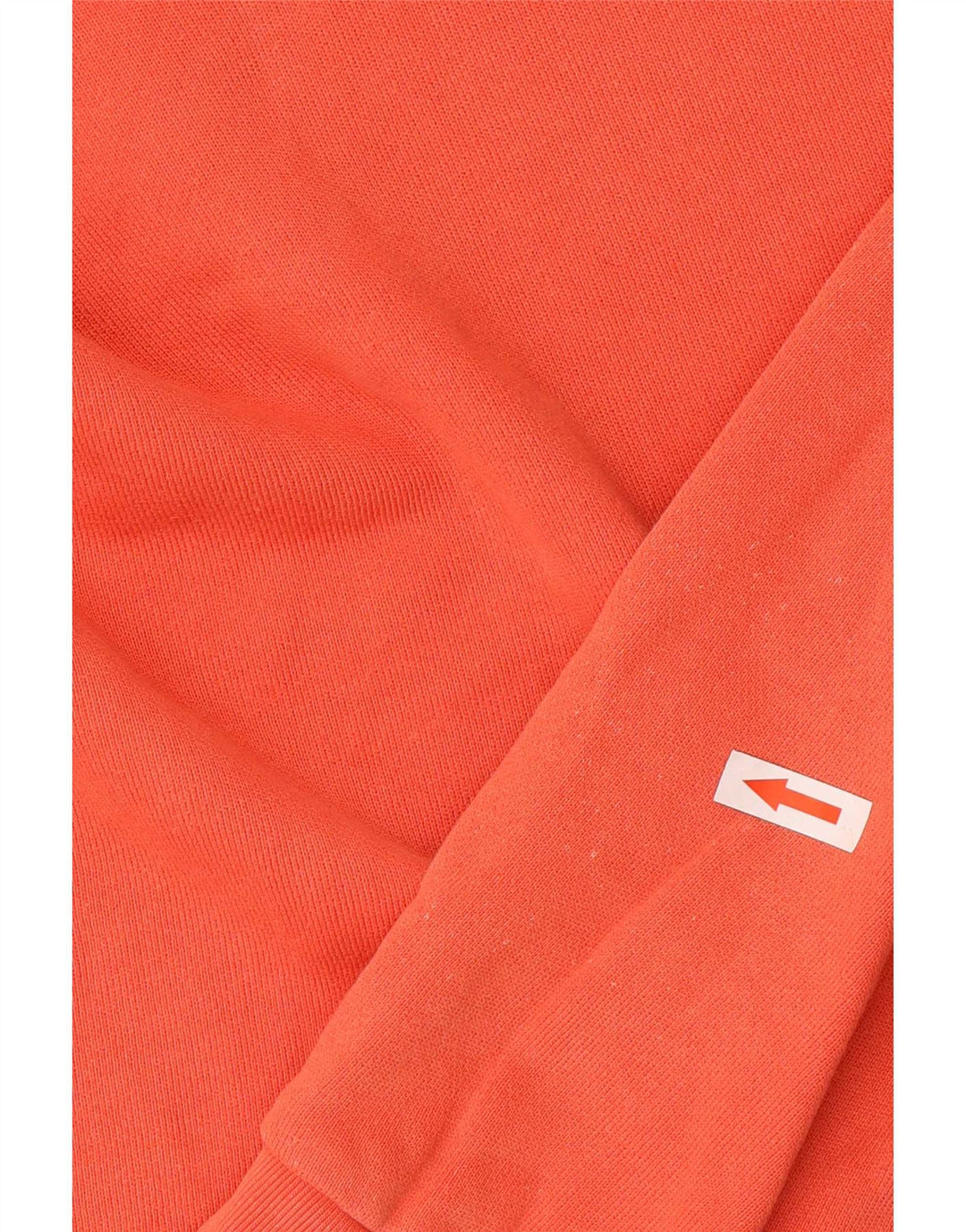 Adidas Pull à capuche pour homme en coton orange moyen