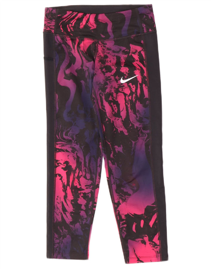 Nike Legging Dri Fit pour femme UK 6 XS Multicolore Tie Dye Polyester