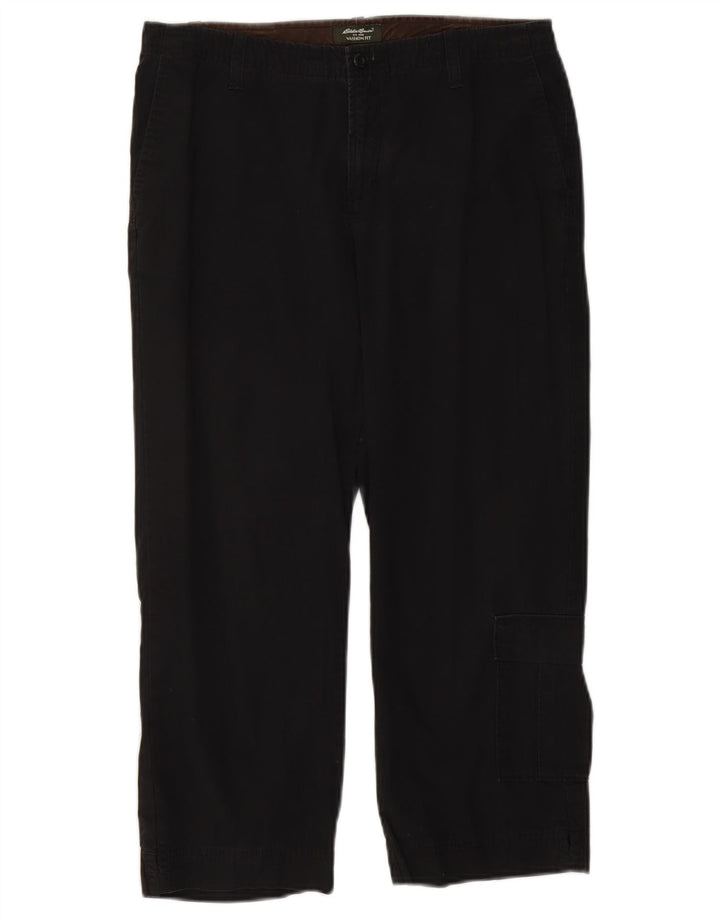 Eddie Bauer Pantalon Capri Vashon Fit pour femme US 8 Medium W30 L22 Noir