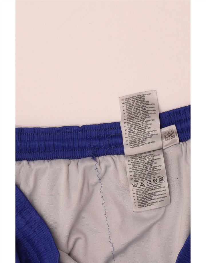 Adidas Short de sport pour homme UK 36 Large Bleu Polyester