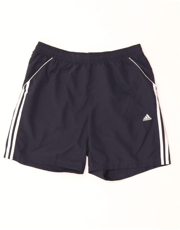 Adidas Short de sport Clima 365 pour homme en polyester bleu marine Taille L