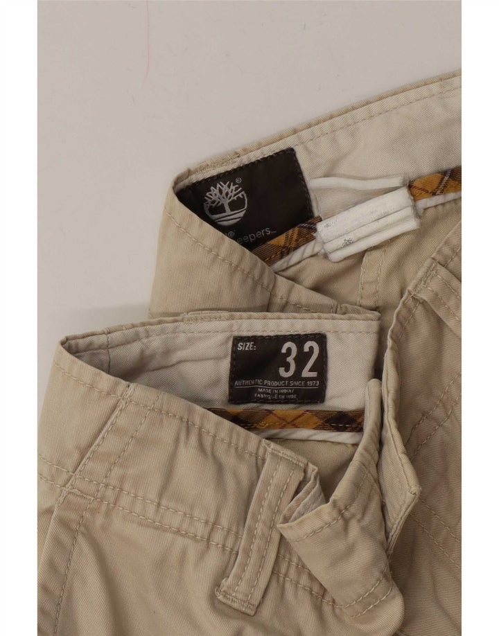 Timberland Short Chino Homme W32 Beige Moyen