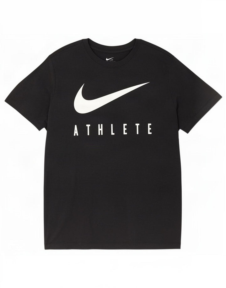 Nike Hommes Dri Fit Graphic T-Shirt Haut Large Noir Polyester