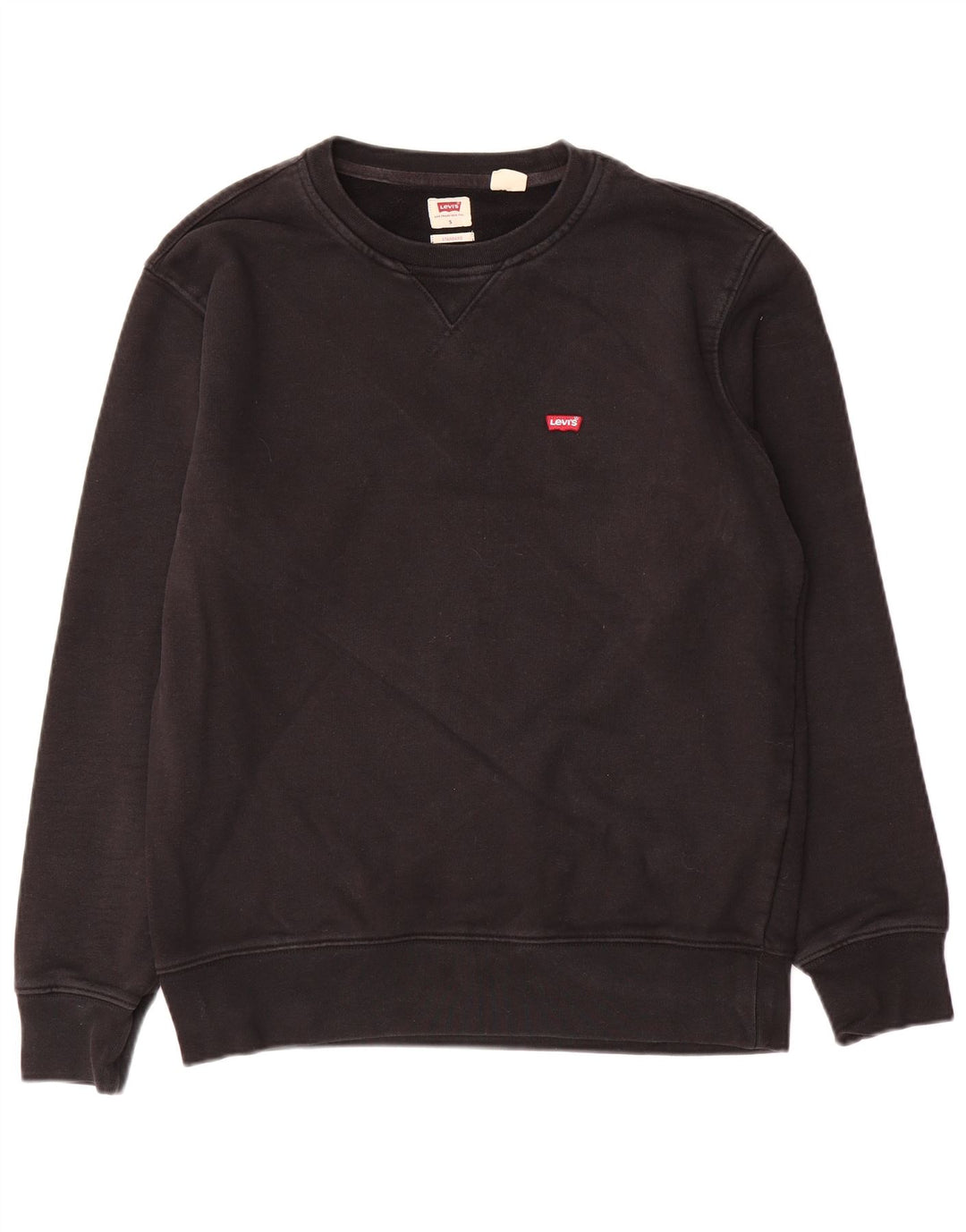 Levi's Sweat-Shirt Standard Homme Noir Small Coton