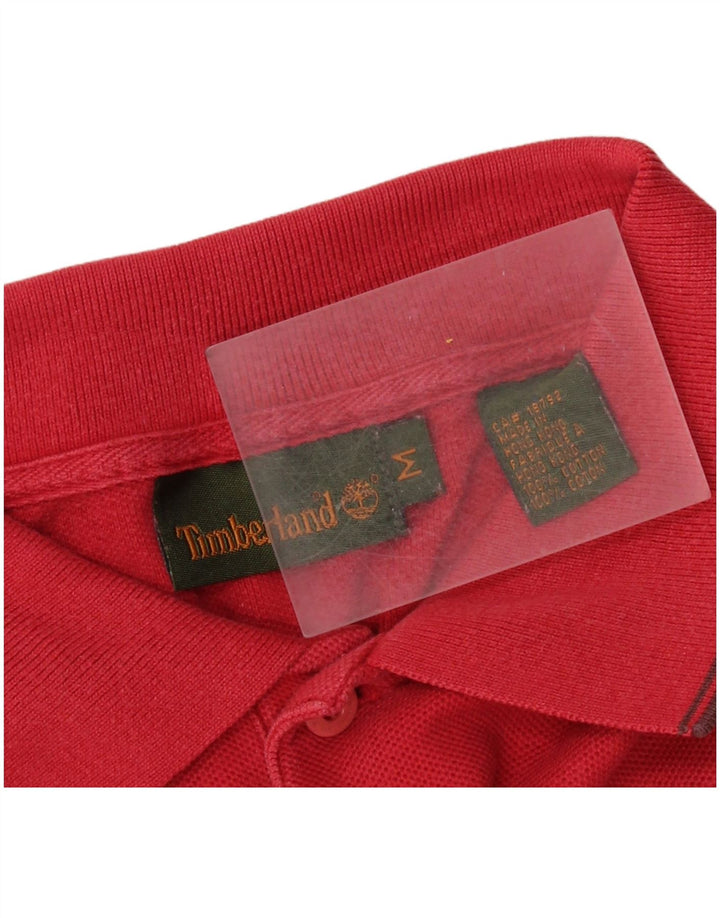 Timberland Polo Homme Rouge Moyen Coton
