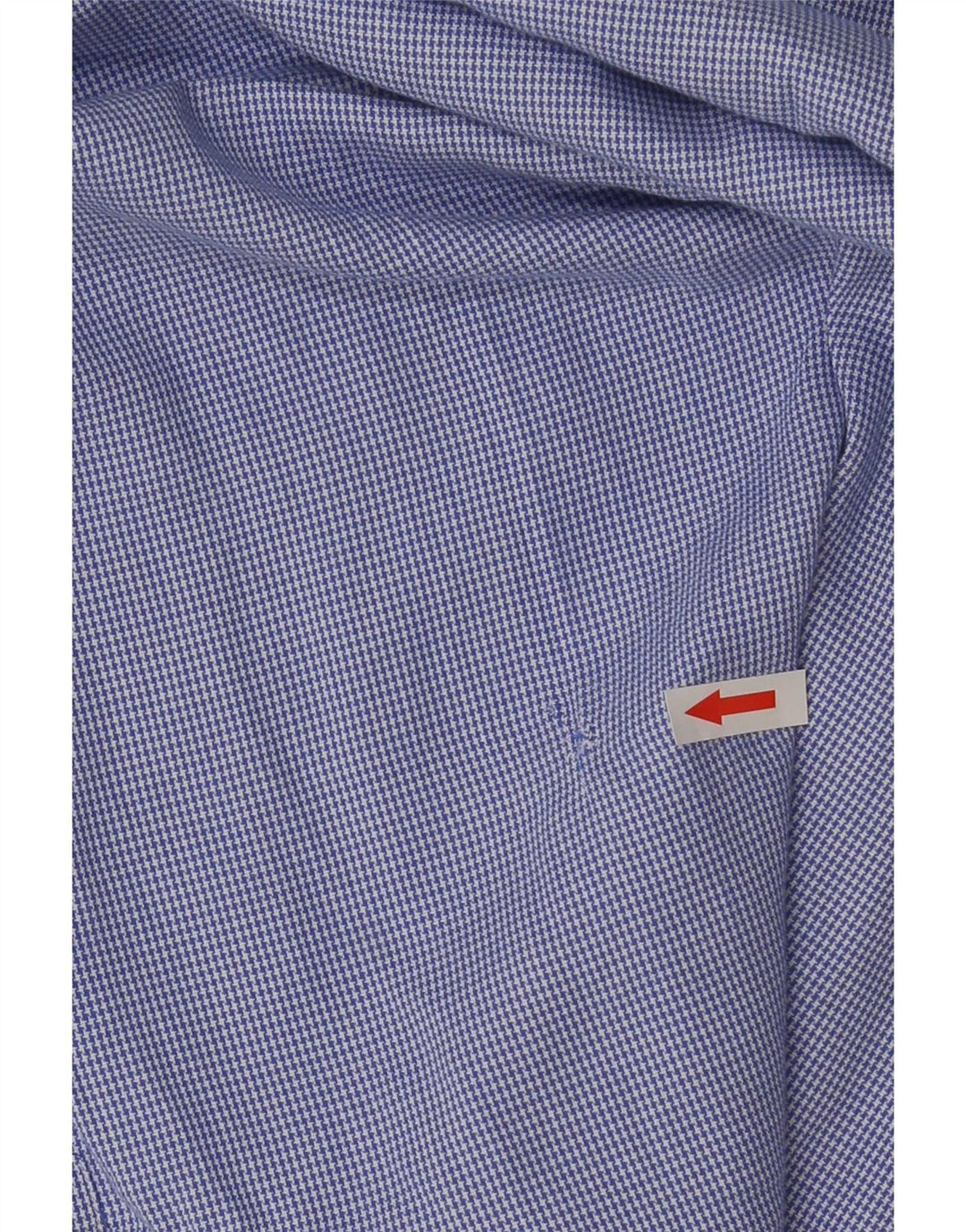 Massimo Dutti Chemise homme taille 40 pied-de-poule bleu moyen