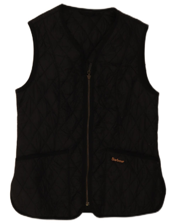 Barbour Gilet matelassé pour femme UK 12 Medium Noir
