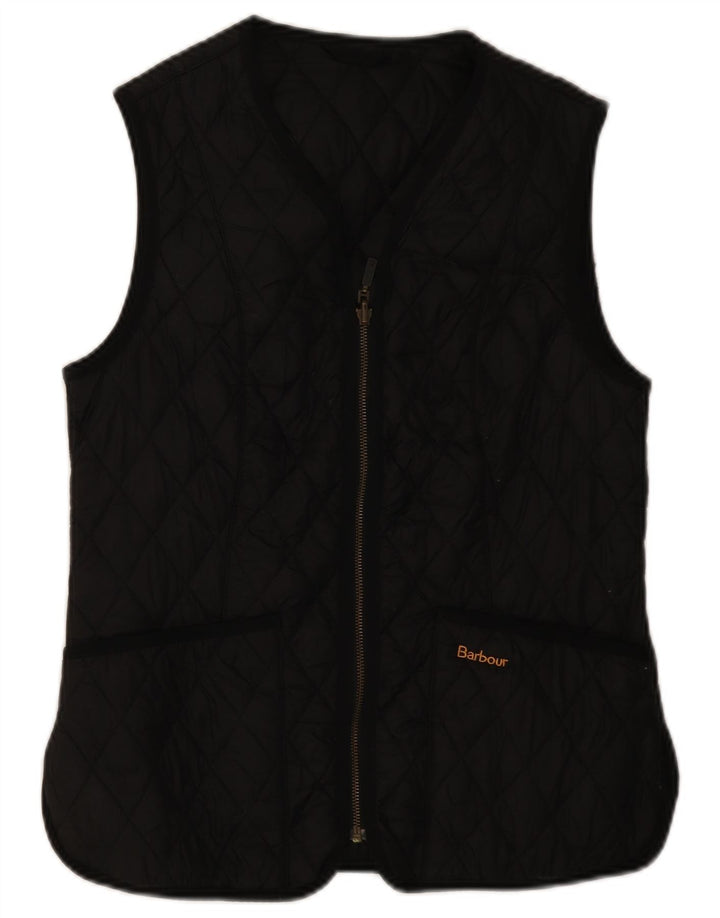 Barbour Gilet matelassé pour femme UK 12 Medium Noir
