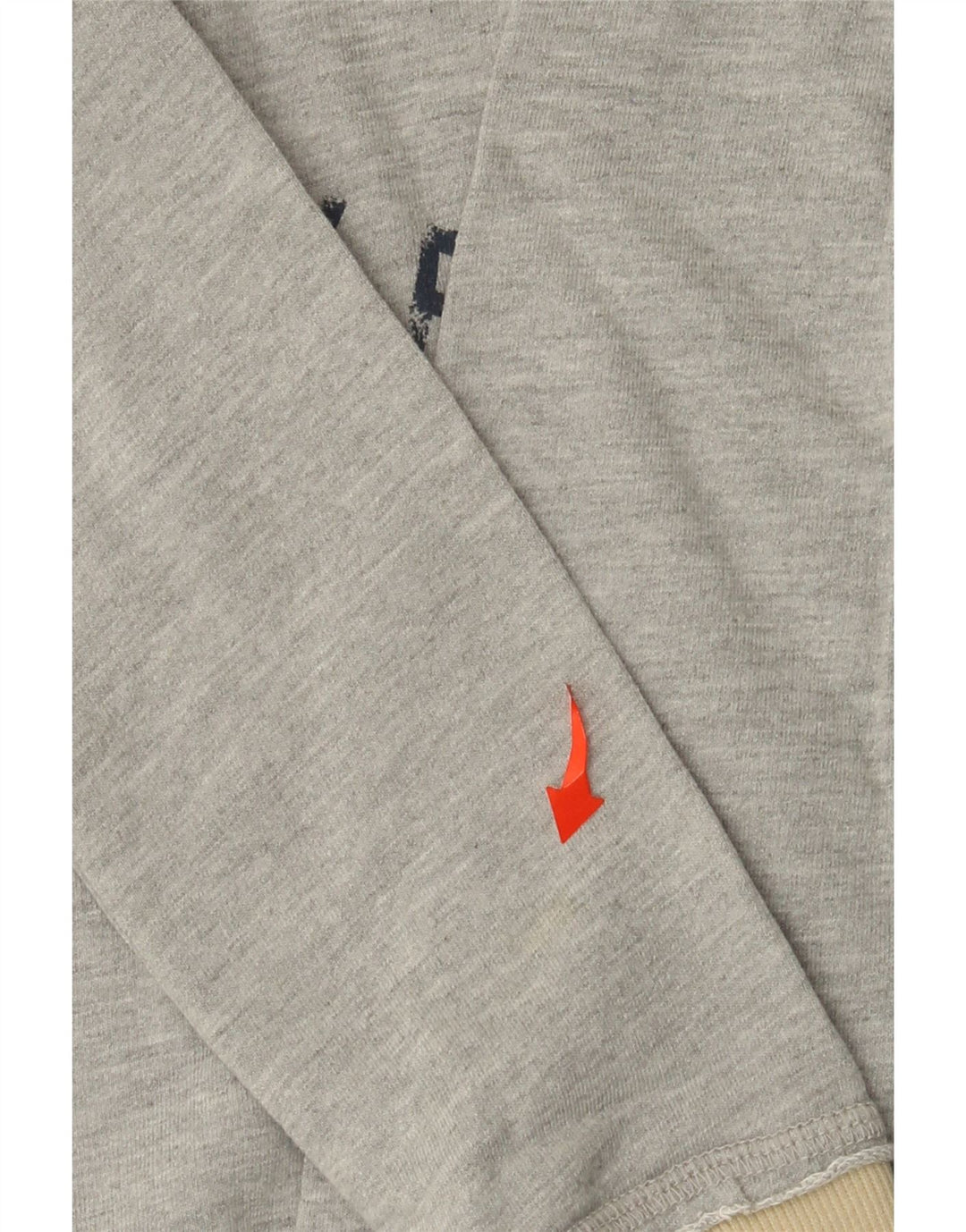 TRUSSARDI Sweat-Shirt Graphique Fille 9-10 Ans Grand Gris Coton