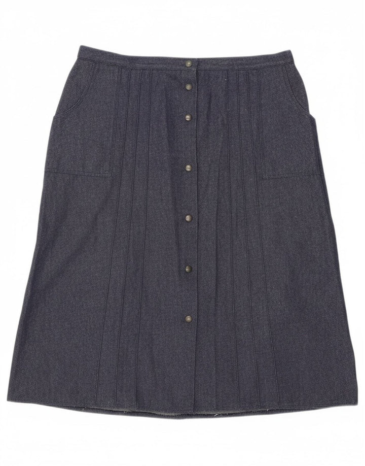 jupe trapèze femme vintage W34 Grand Bleu
