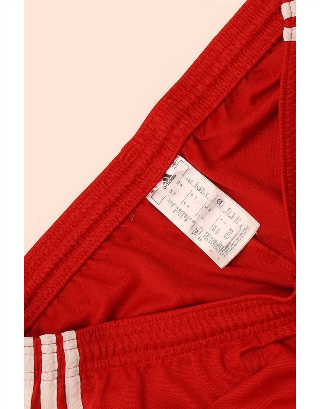 Adidas Short de Sport Graphic Regular Homme Rouge Moyen Polyester Sports
