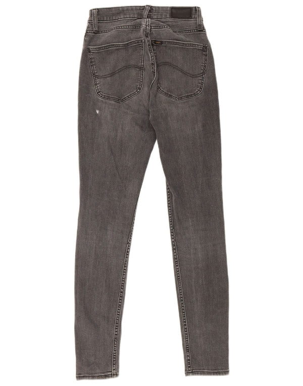 Lee Jean Skinny Ivy Femme W26 L31 Gris Coton