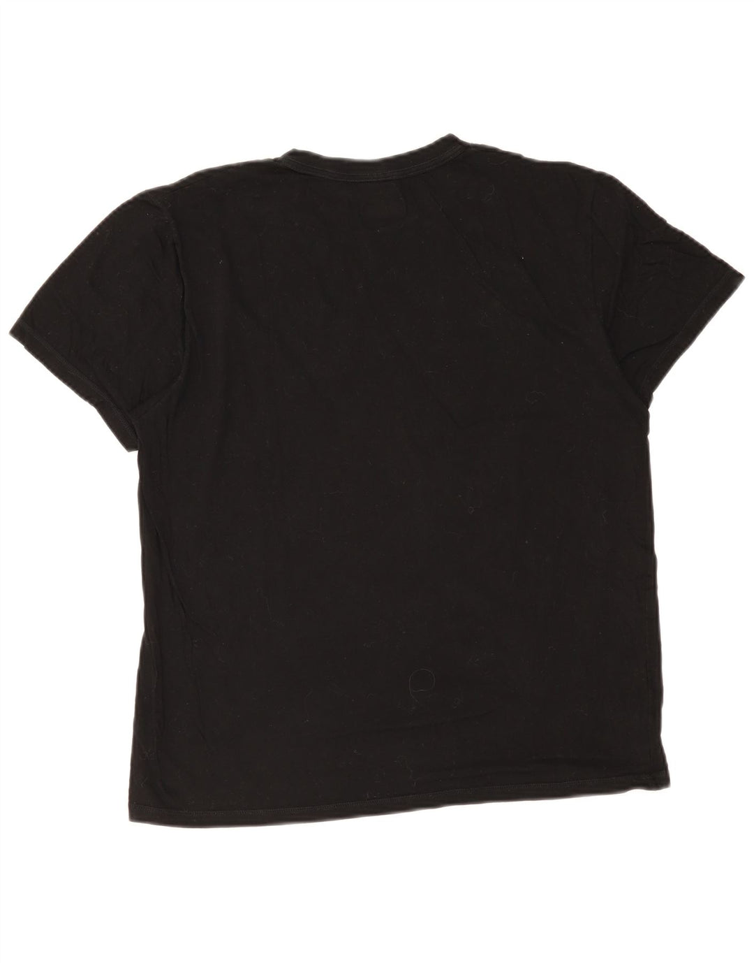 Fila T-Shirt Homme Noir Moyen Coton
