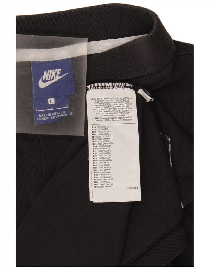 Nike Polo Homme Grand Noir Coton