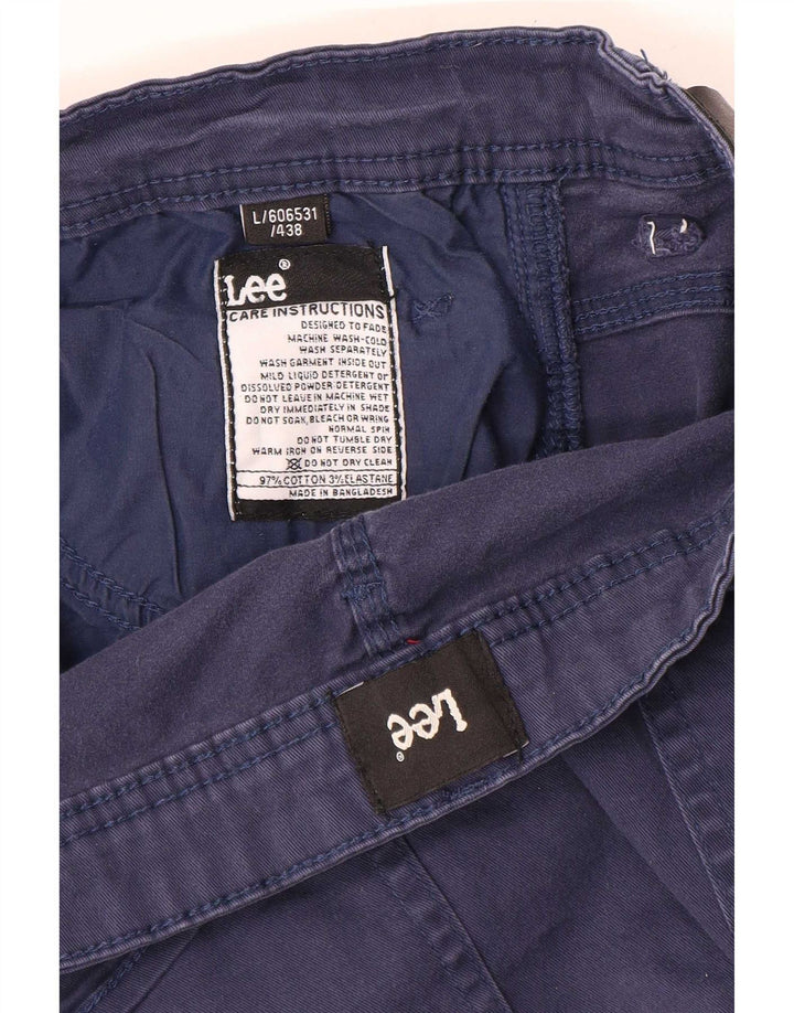 Lee Short décontracté pour homme Large W36 en coton bleu marine
