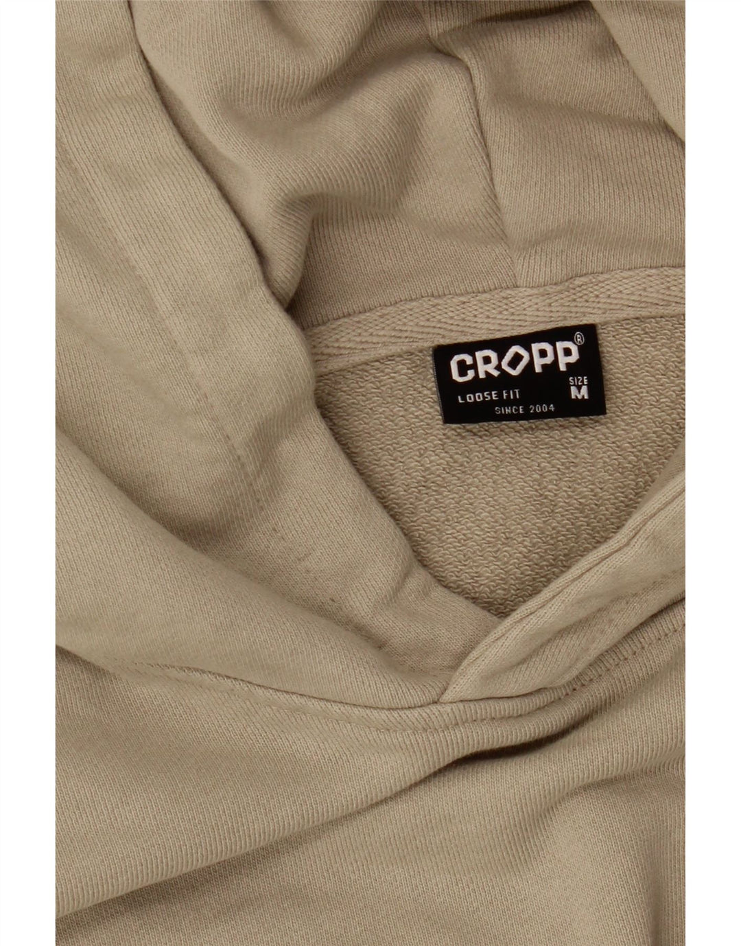 Cropp Pull à Capuche Graphique Coupe Ample Homme Beige Moyen