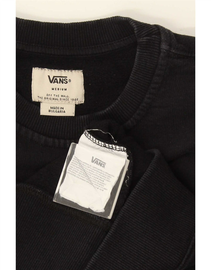 Vans Sweat-shirt pour homme en coton noir moyen