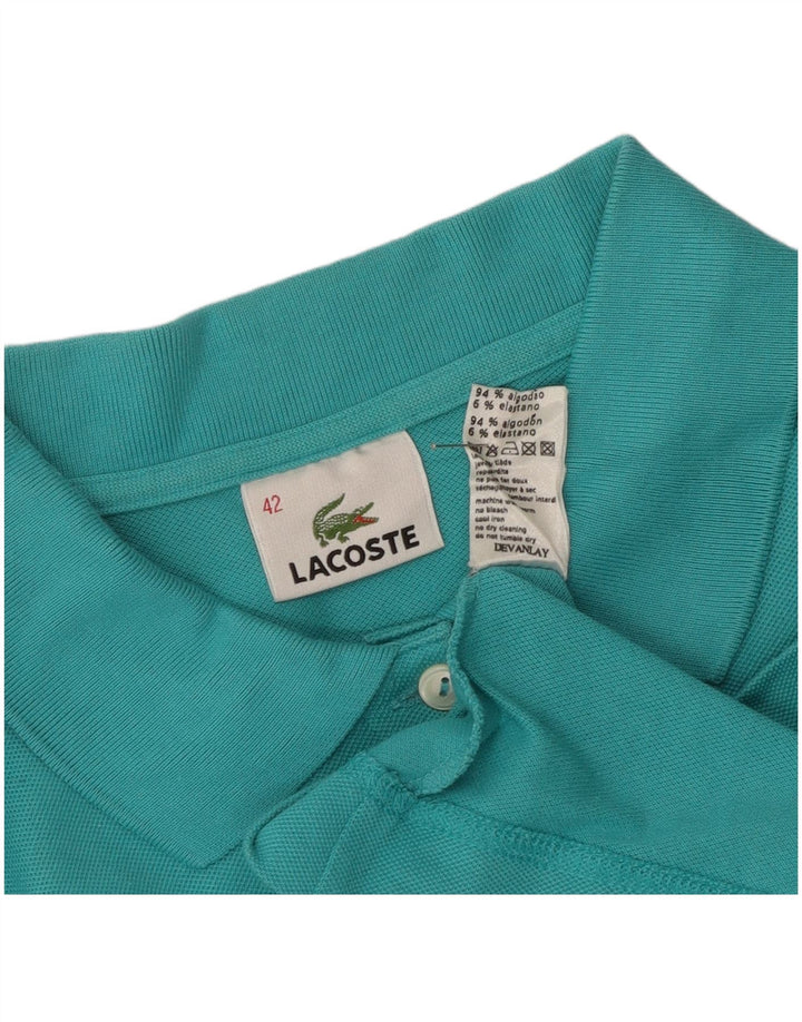 Lacoste Polo Femme Taille 42 Grand Bleu Coton